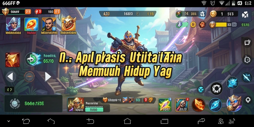 Screenshot utama 666FF menampilkan antarmuka aplikasi Utility yang intuitif.
