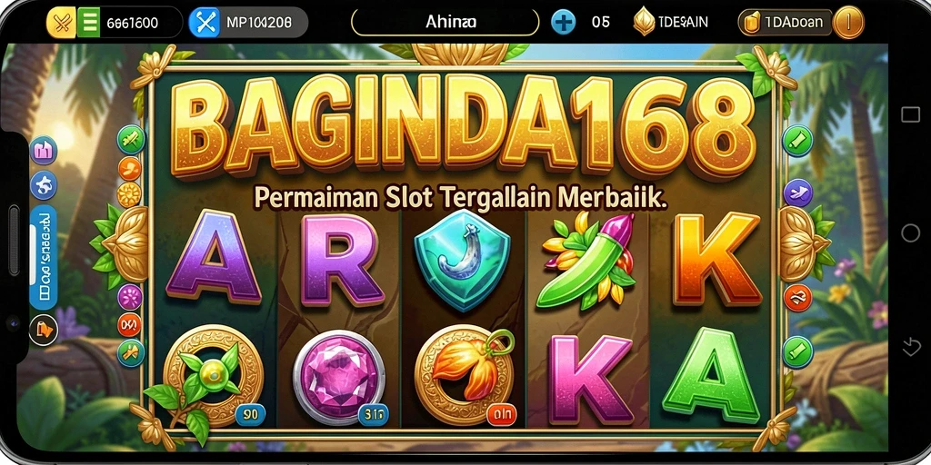 Screenshot gameplay dari permainan Slot BAGINDA168 yang seru dan menghibur.