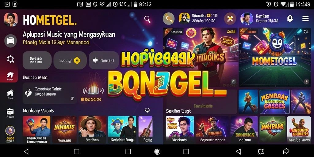 Tampilan gameplay yang dinamis dan menyenangkan di HOMETOGEL.