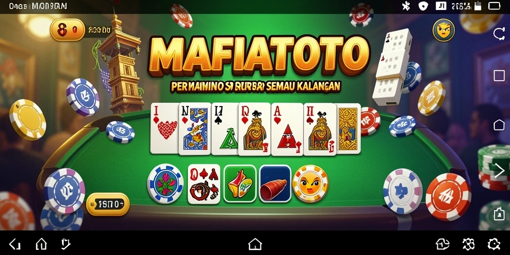 Tampilan gameplay MAFIATOTO yang seru dan menarik di layar.