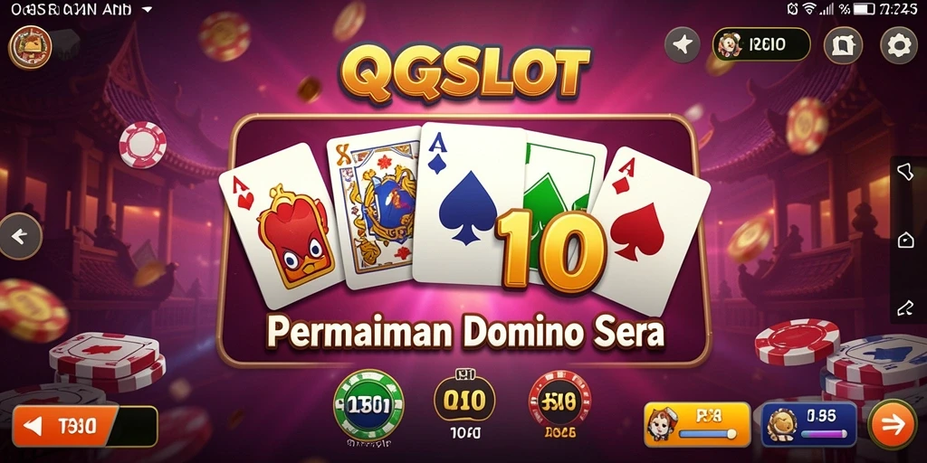 Tampilan gameplay QQSLOT yang menarik dan mendebarkan.