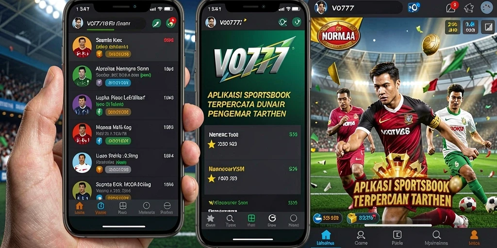 Tangkapan layar VO777 menampilkan pengalaman taruhan olahraga yang seru dan interaktif.