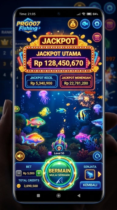 Tampilan beranda pusat unduh prg007 yang menawan.